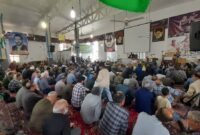 بزرگداشت ۱۵ شهید روستای حسین‌آباد شاهرود