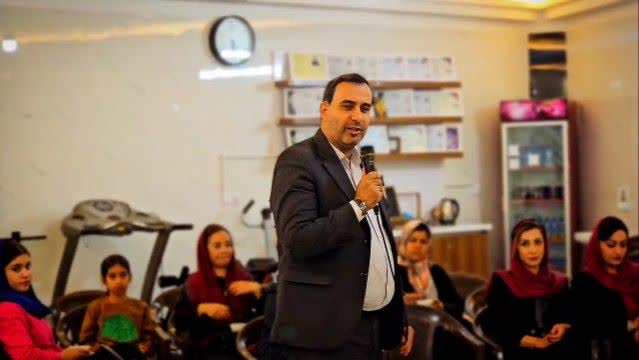 برگزاری برنامه پایش سلامت بانوان شاهرودی به مناسبت هفته تربیت بدنی