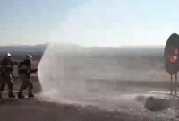 تمرین امداد و نجات فرودگاهی در شاهرود