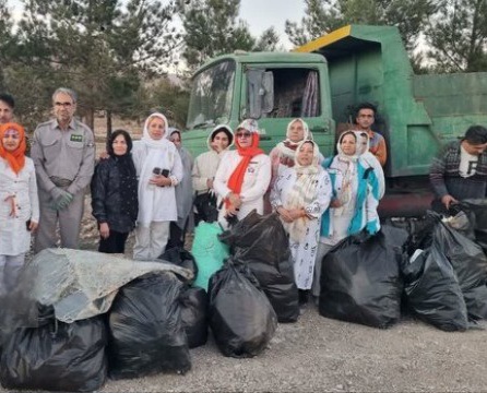 «شاهرود» نماد فرهنگ زیست‌محیطی با مشارکت بانوان در پاکسازی طبیعت